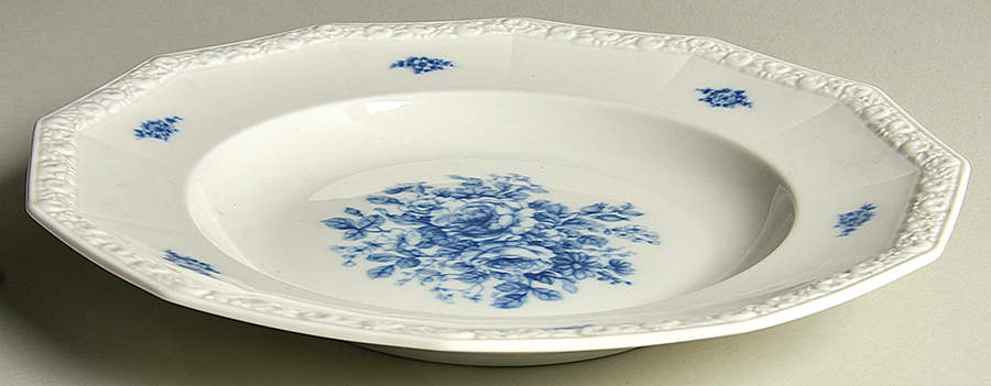 Cobalt Rose 12" Pasta Serving Bowl by Rosenthal - Continental-1