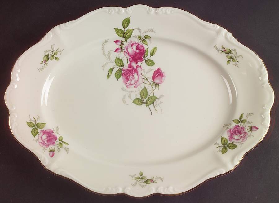 Courtship 13" Oval Serving Platter by Rosenthal - Continental-1