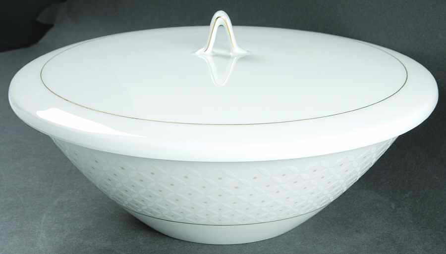 Crown Jewel Round Covered Vegetable-Uses RV9 as Base+CVLRV9 by Rosenthal - Continental-1