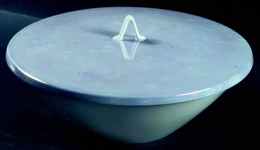 Crystalline Blue Round Covered Vegetable-Uses RV9 as Base+CVLRV9 by Rosenthal - Continental-1