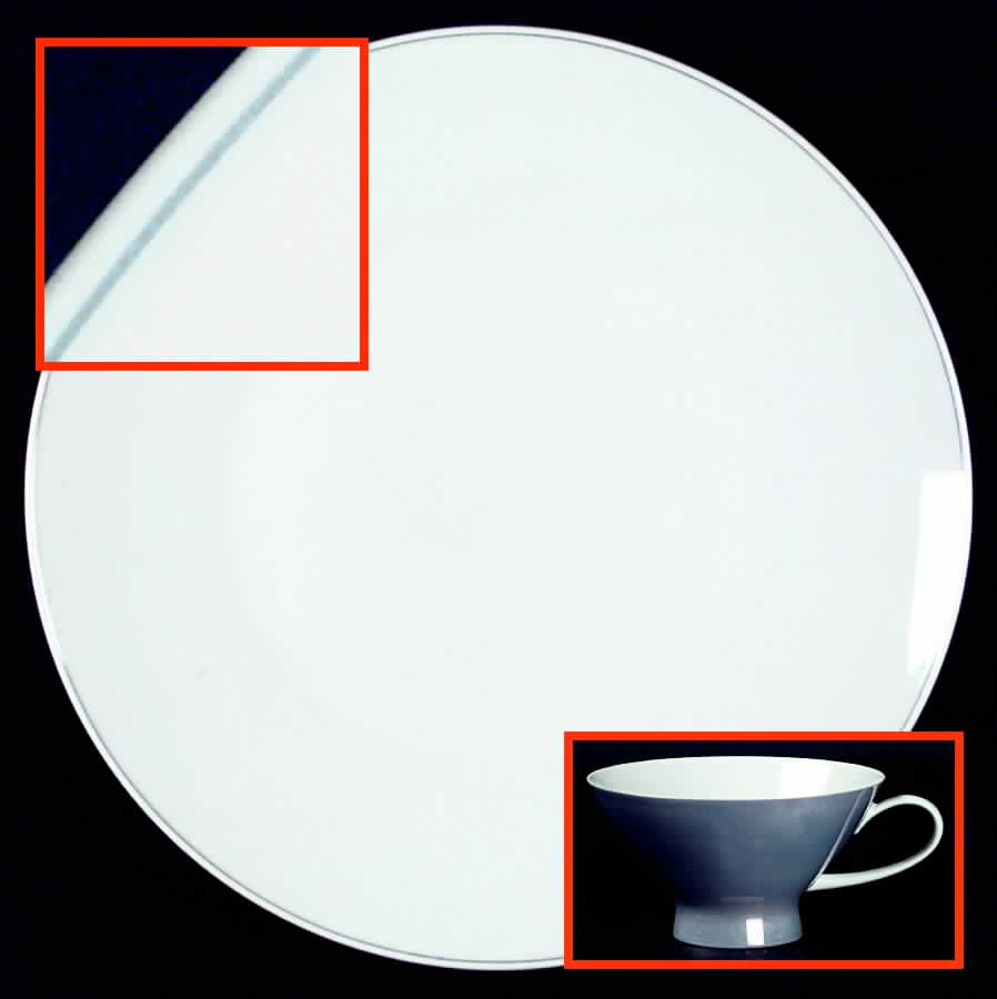 Crystalline Blue Footed Cup by Rosenthal - Continental-1