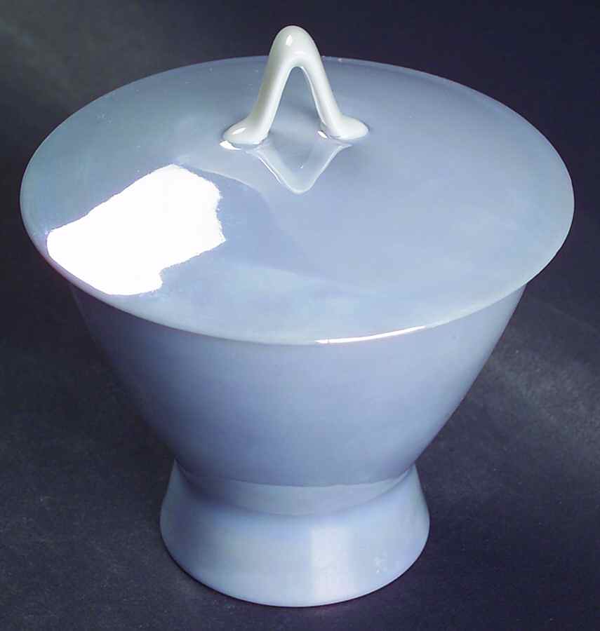 Crystalline Blue Sugar Bowl & Lid by Rosenthal - Continental-1