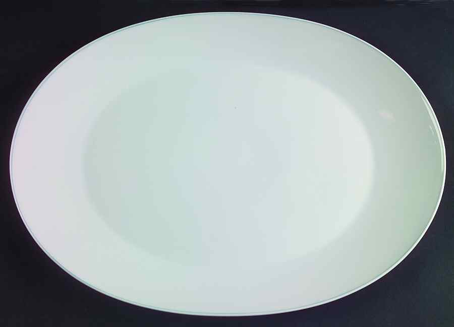 Crystalline Blue 13" Oval Serving Platter by Rosenthal - Continental-1