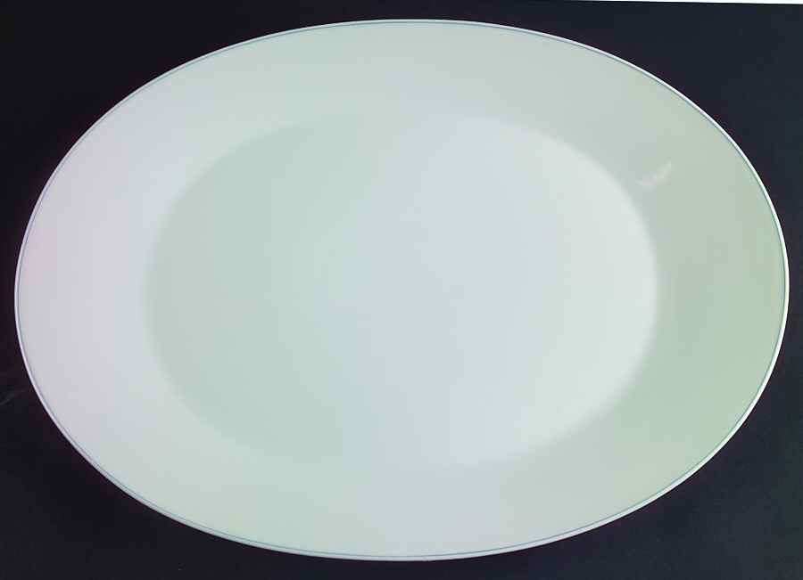 Crystalline Blue 15" Oval Serving Platter by Rosenthal - Continental-1