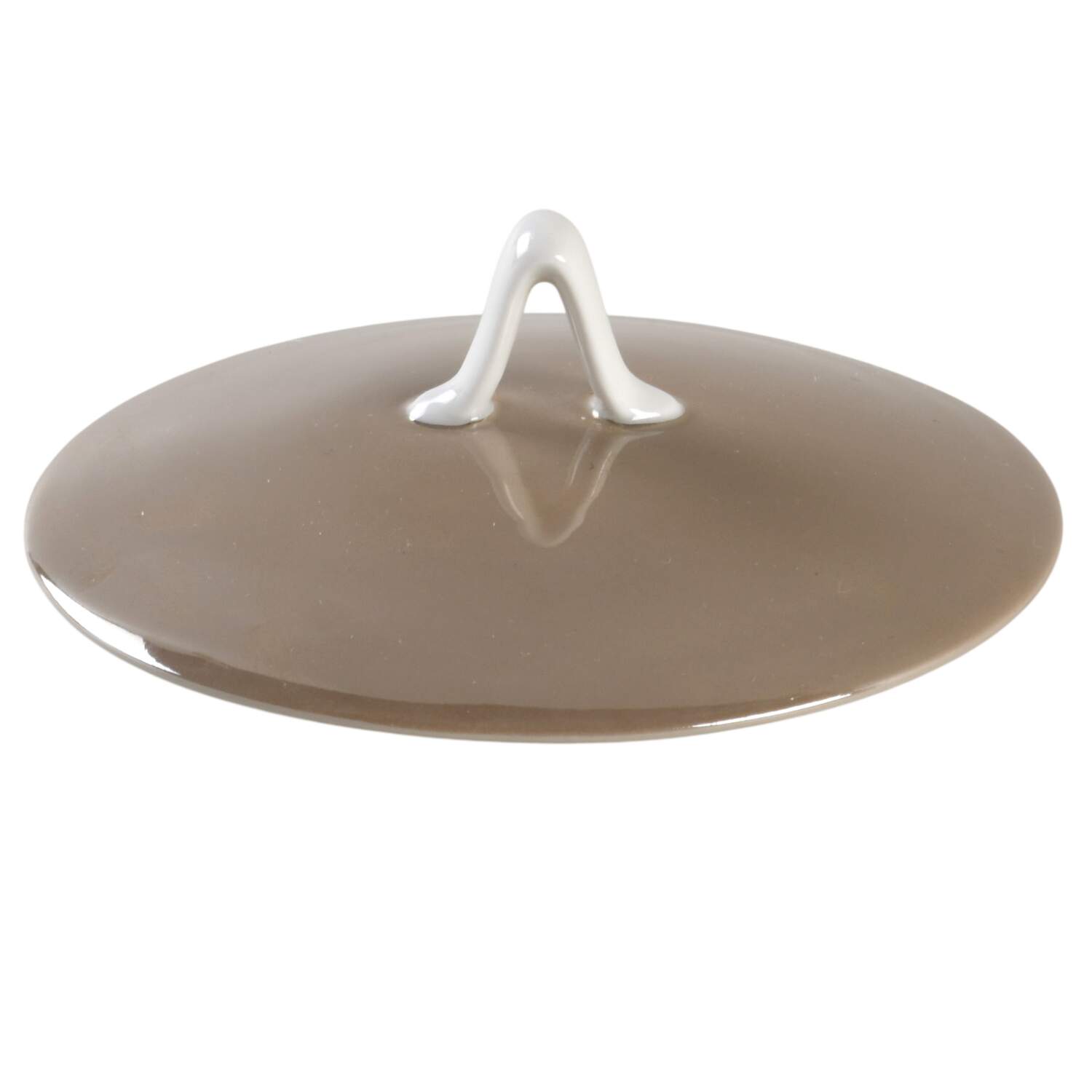 Crystalline Taupe Lid for Sugar Bowl by Rosenthal - Continental-1