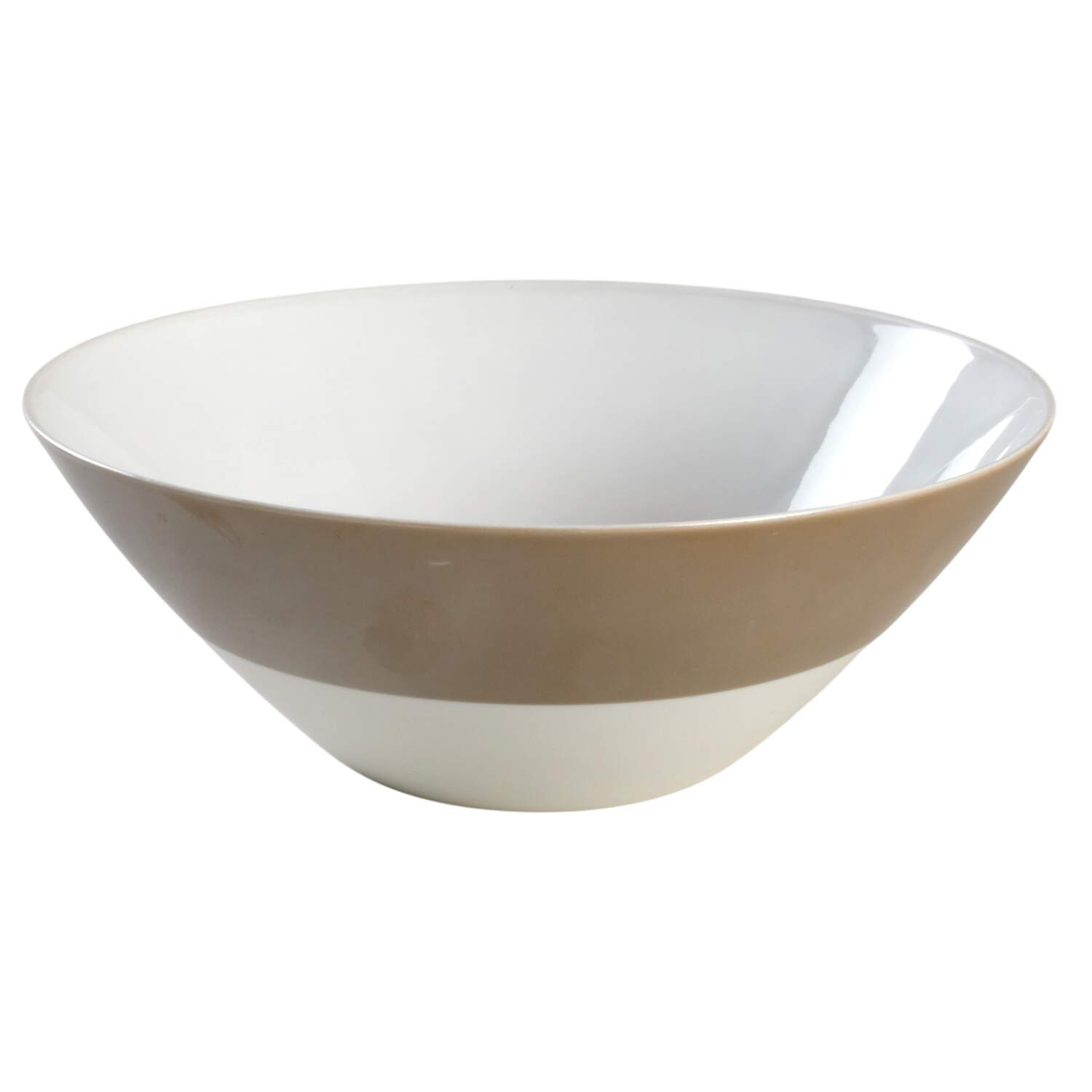 Crystalline Taupe 10" Large Salad Serving Bowl by Rosenthal - Continental-1