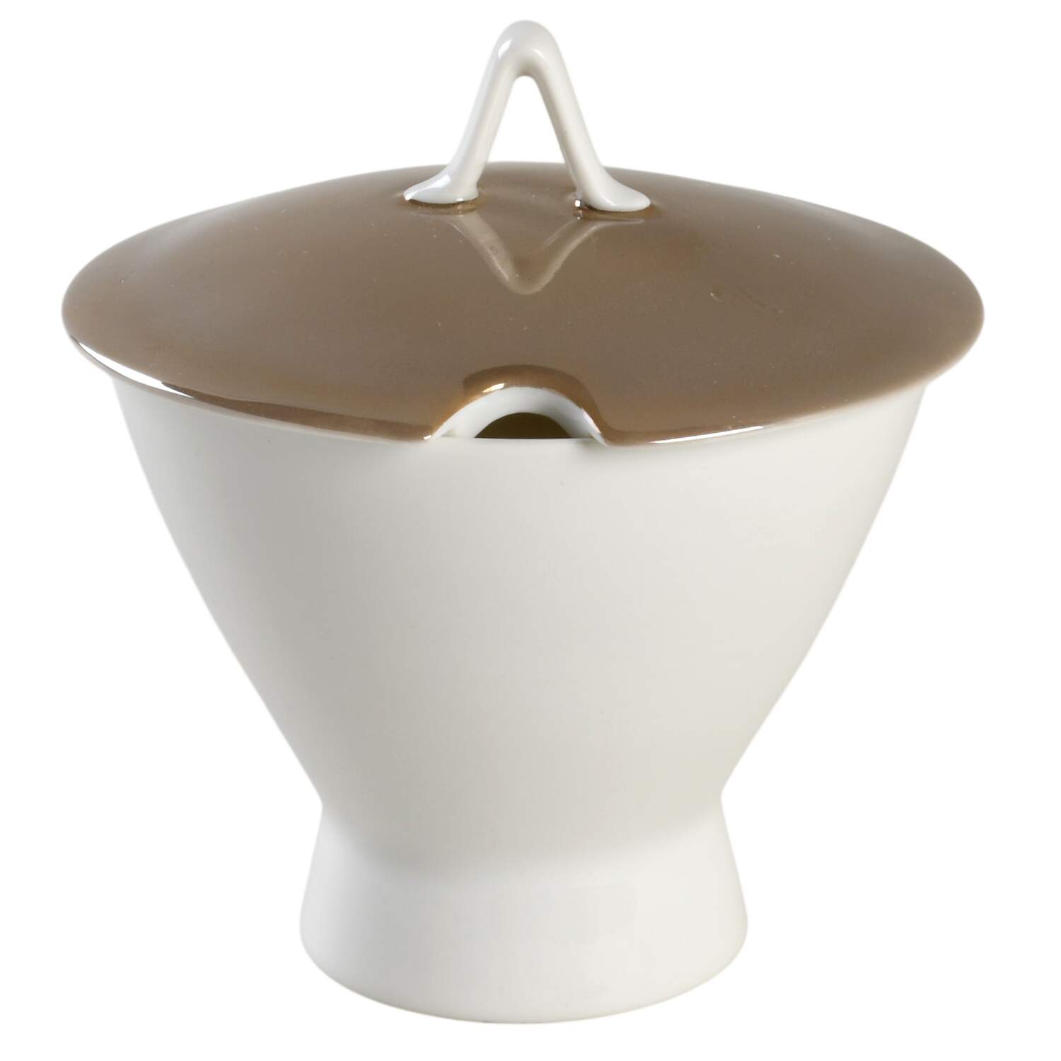 Crystalline Taupe Jam/Jelly & Lid by Rosenthal - Continental-1