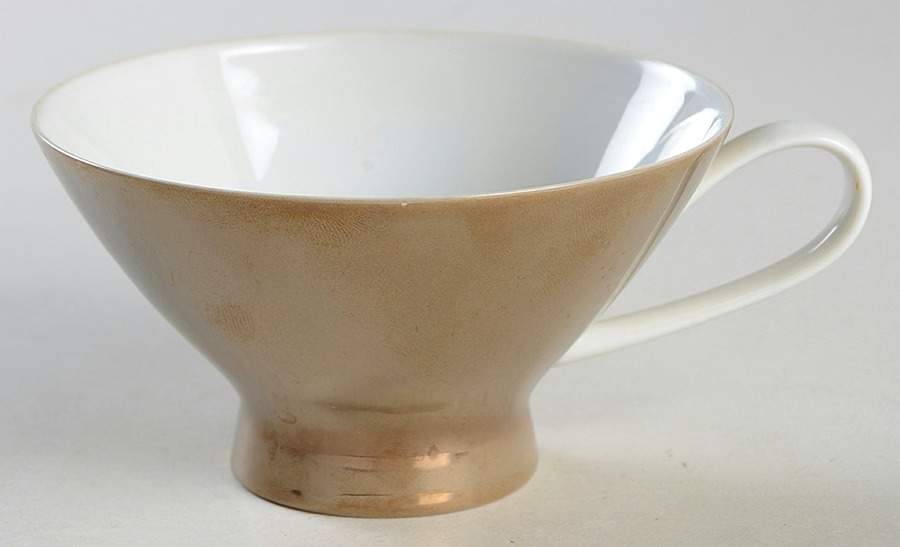 Crystalline Taupe Footed Cup by Rosenthal - Continental-1