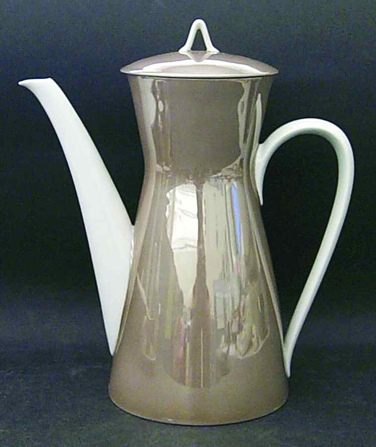 Crystalline Taupe Coffee Pot & Lid by Rosenthal - Continental-1