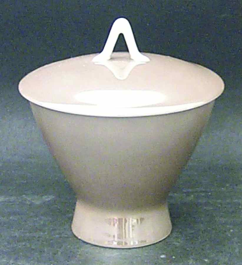 Crystalline Taupe Mini Sugar Bowl & Lid by Rosenthal - Continental-1