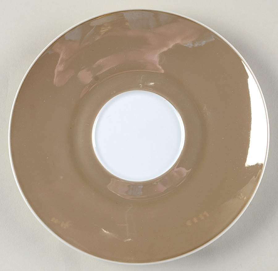 Crystalline Taupe Saucer for Cream Soup Bowl by Rosenthal - Continental-1