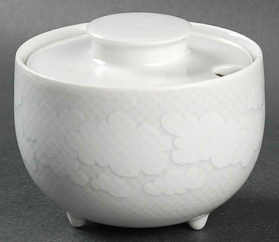 Cumulus (Coupe) Sugar Bowl & Lid by Rosenthal - Continental-1