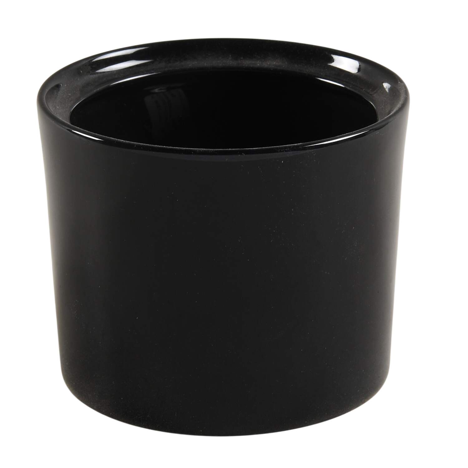 Cupola Black Mini Sugar Bowl No Lid by Rosenthal - Continental-1