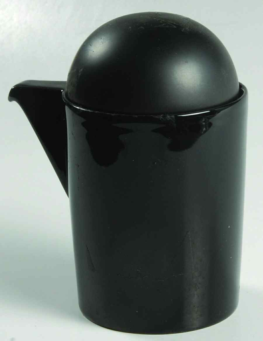 Cupola Black Creamer & Lid by Rosenthal - Continental-1