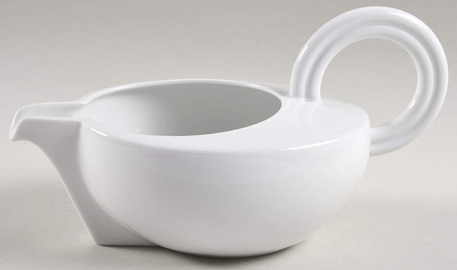 Cupola White Gravy Boat by Rosenthal - Continental-1