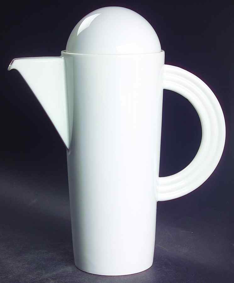 Cupola White Coffee Pot & Lid by Rosenthal - Continental-1