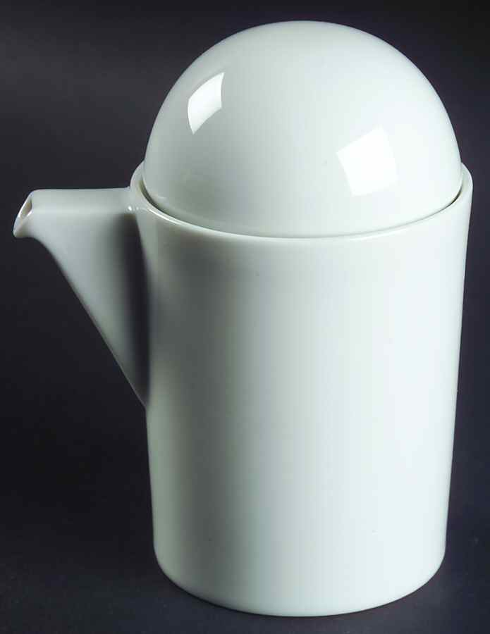 Cupola White Creamer & Lid by Rosenthal - Continental-1