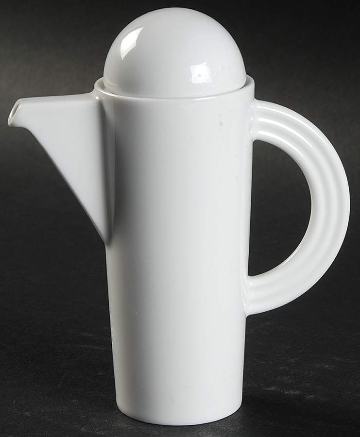 Cupola White Toy Coffee Pot and Lid by Rosenthal - Continental-1