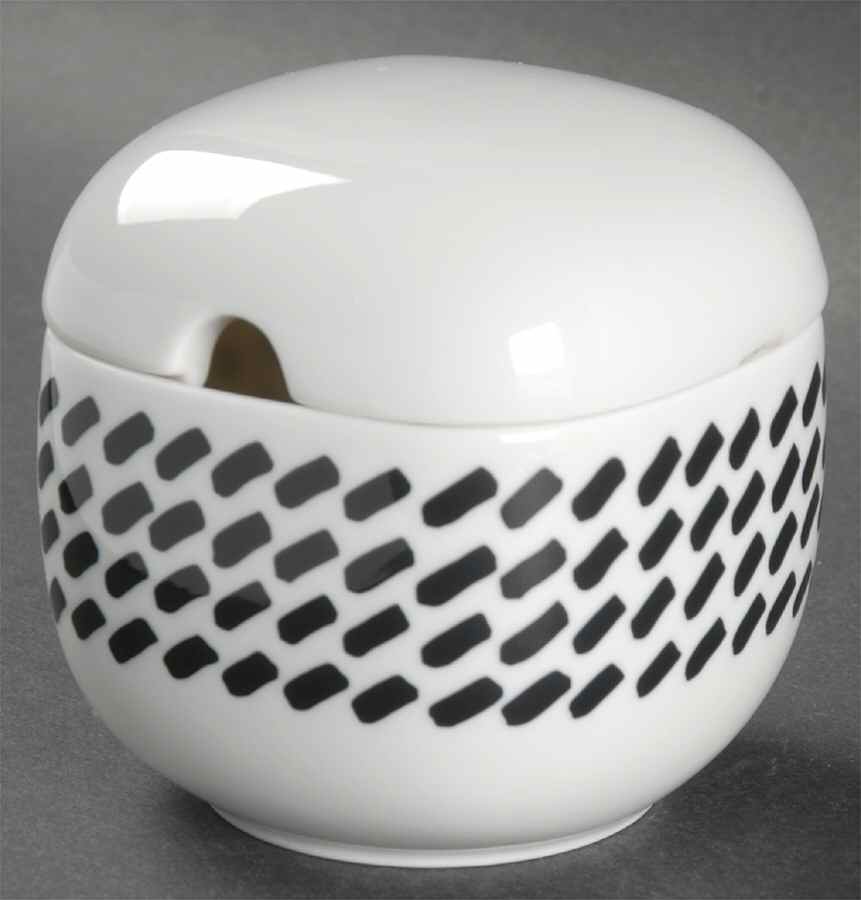 Day & Night Sugar Bowl & Lid by Rosenthal - Continental-1