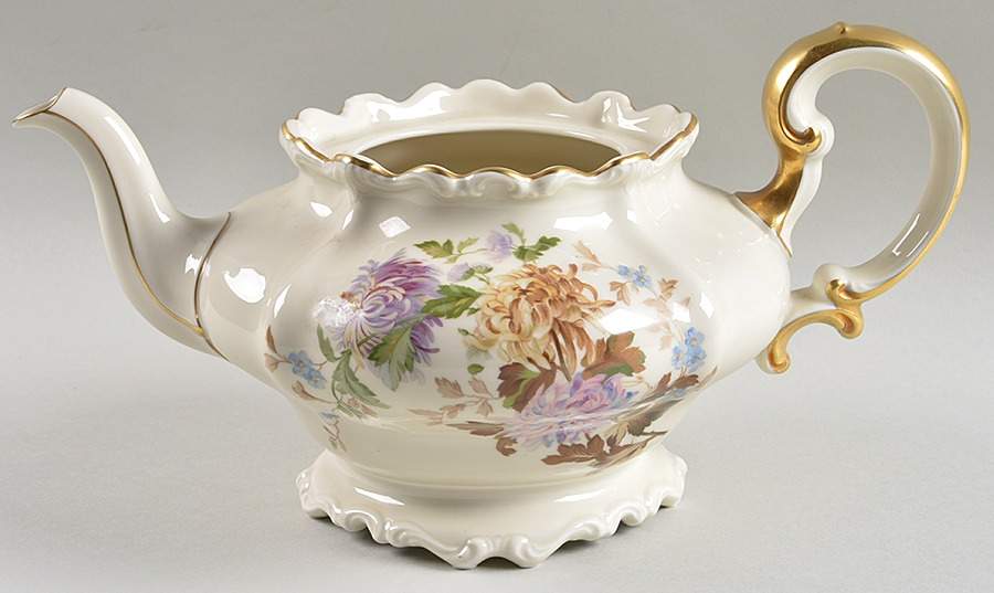 Daphne (Pompadour) Teapot No Lid by Rosenthal - Continental-1