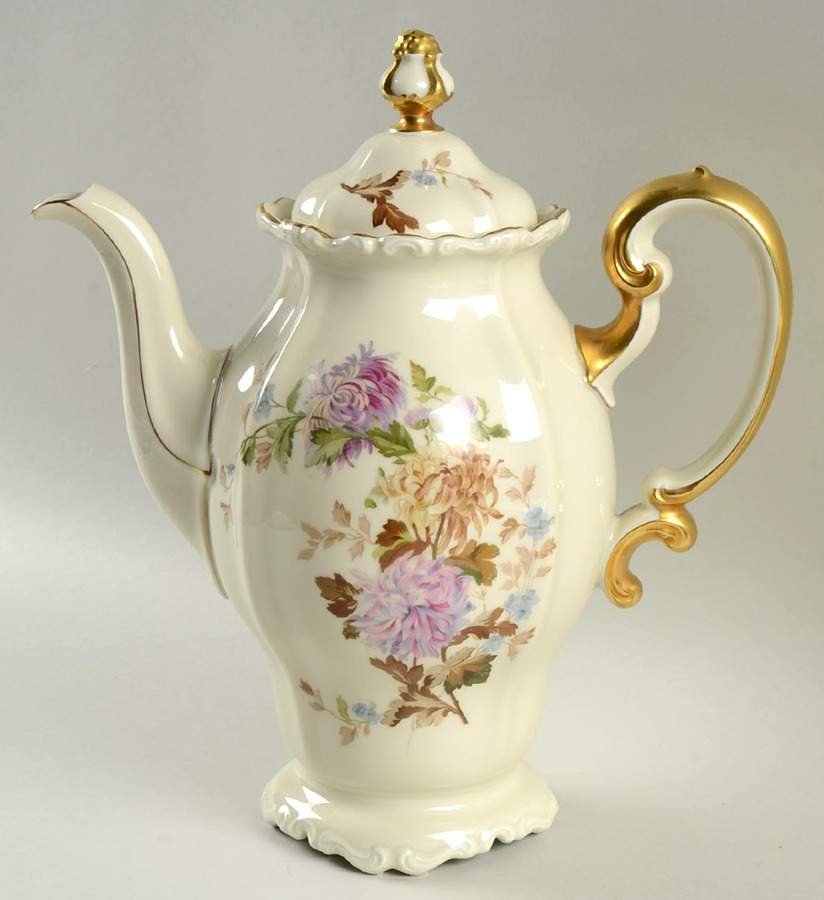 Daphne (Pompadour) Coffee Pot & Lid by Rosenthal - Continental-1
