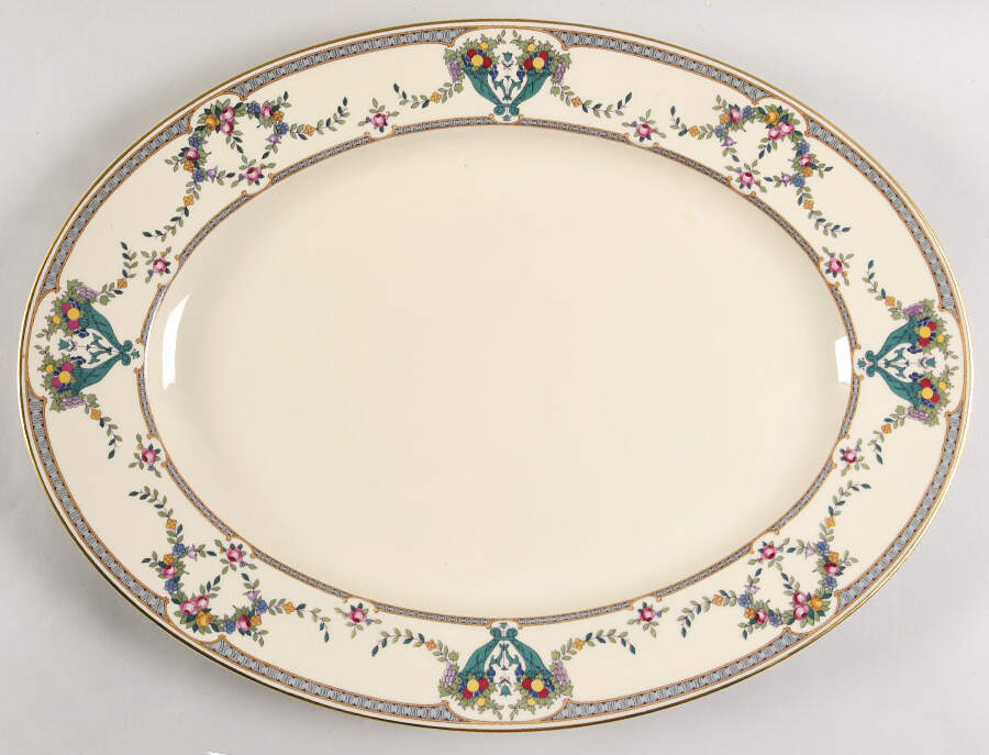 Daphne 17" Oval Serving Platter by Rosenthal - Continental-1