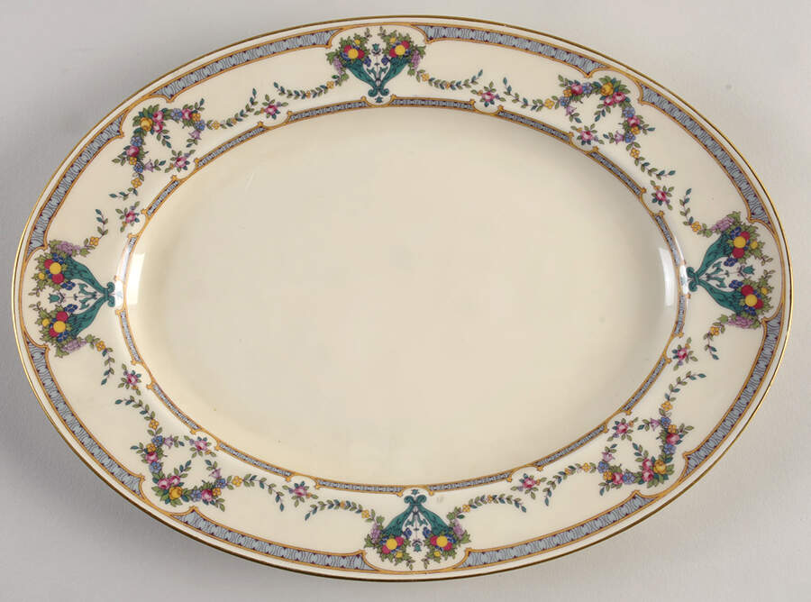 Daphne 12" Oval Serving Platter by Rosenthal - Continental-1