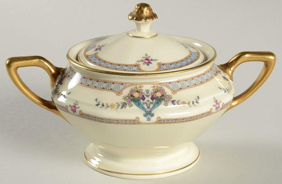 Daphne Sugar Bowl & Lid by Rosenthal - Continental-1