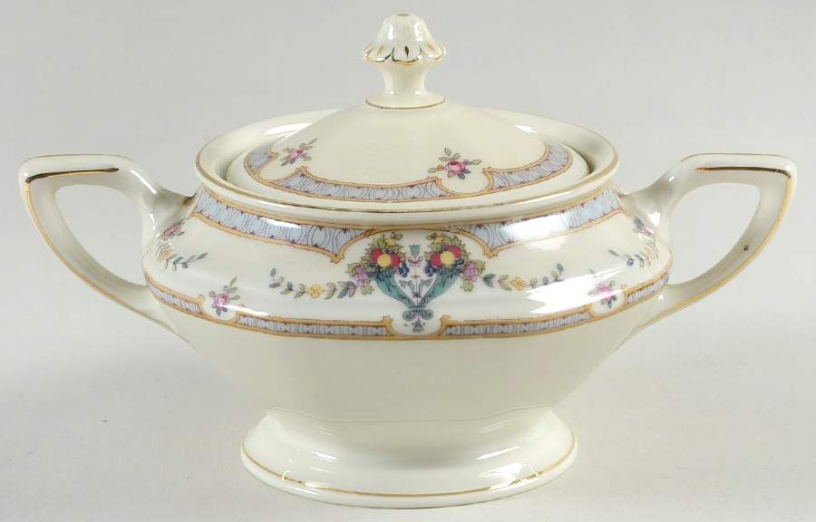 Daphne Sugar Bowl & Lid by Rosenthal - Continental-1