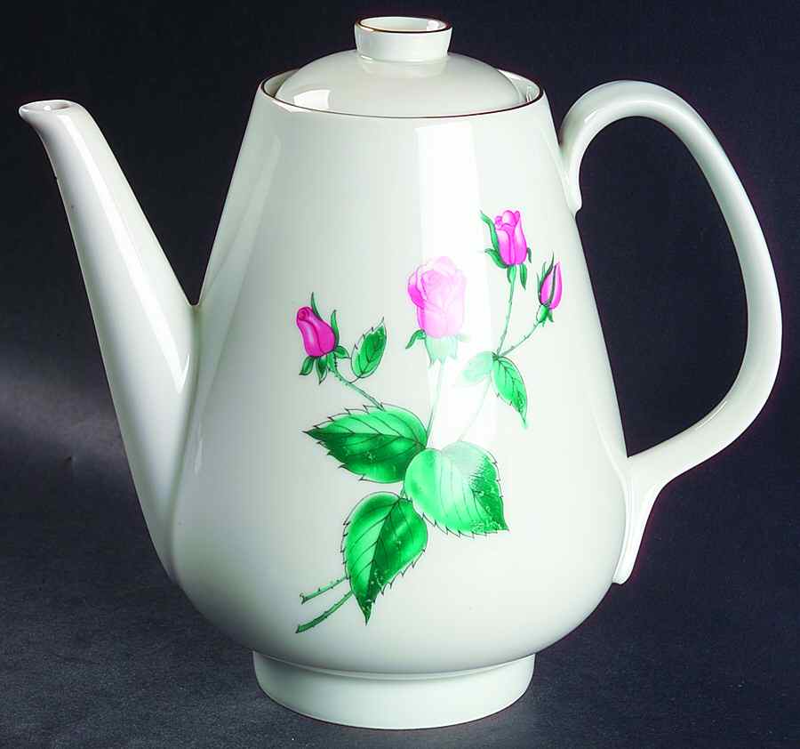 Darling Rose Coffee Pot & Lid by Rosenthal - Continental-1