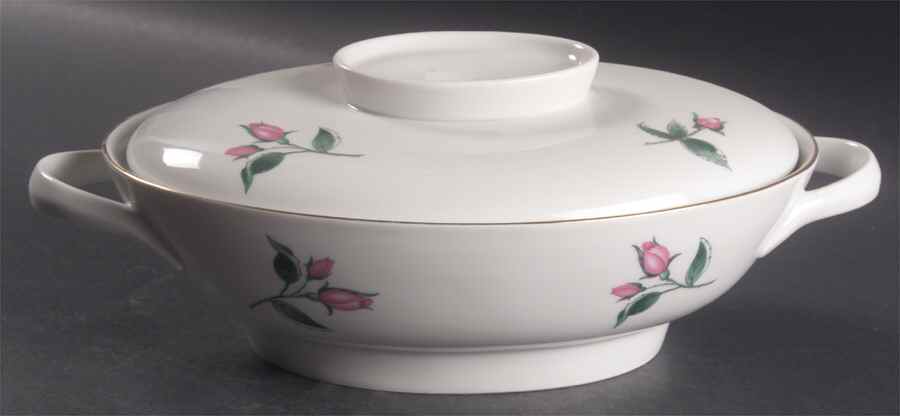 Darling Rose Oval Covered Vegetable by Rosenthal - Continental-1