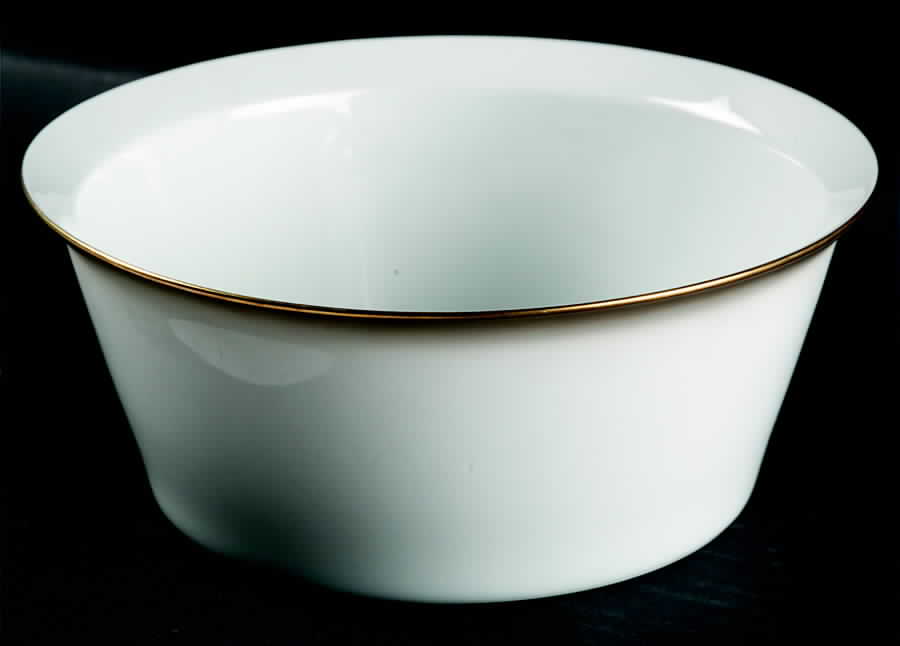 Dawn (Gold Trim) 7" Round Vegetable Bowl by Rosenthal - Continental-1