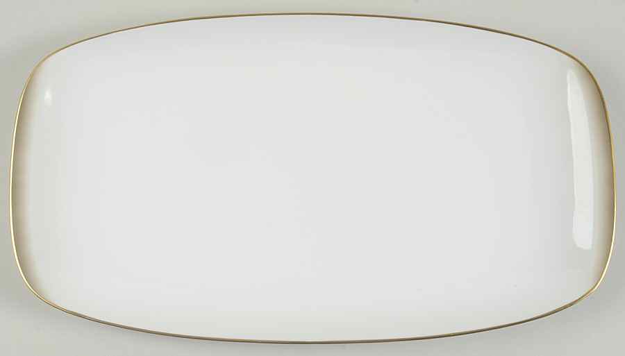 Dawn (Gold Trim) 17" Oval Serving Platter by Rosenthal - Continental-1