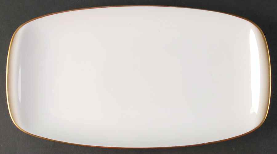Dawn (Gold Trim) 13" Oval Serving Platter by Rosenthal - Continental-1