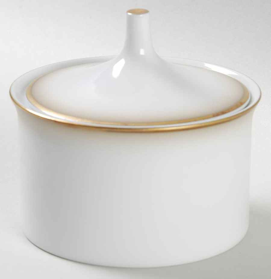 Dawn (Gold Trim) Mini Sugar Bowl & Lid by Rosenthal - Continental-1