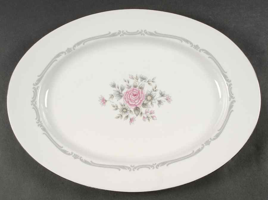 Debut 15" Oval Serving Platter by Rosenthal - Continental-1