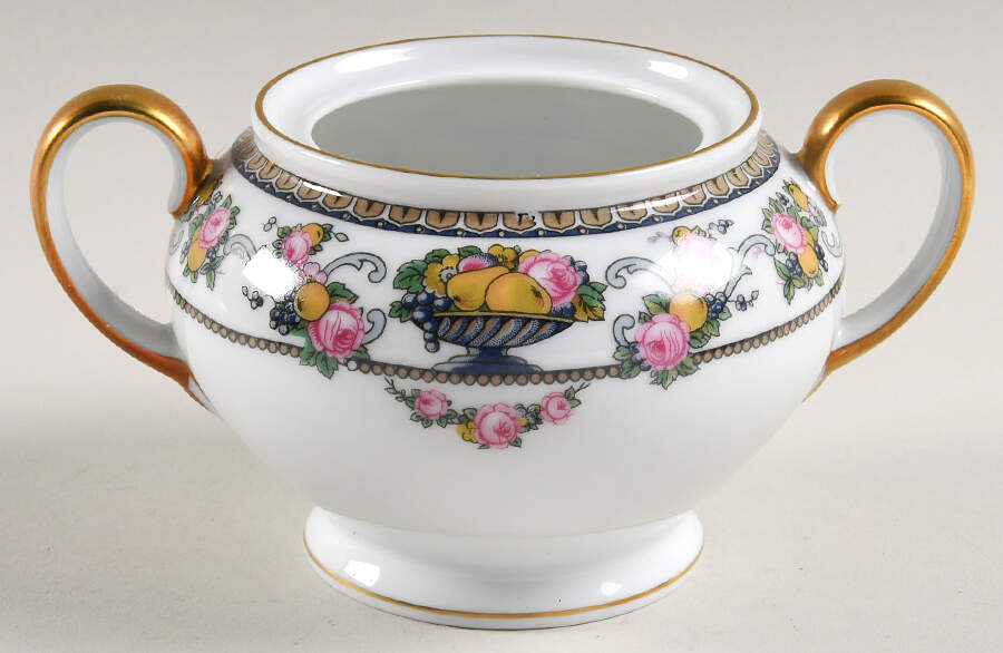 Della Robbia Sugar Bowl No Lid by Rosenthal - Continental-1