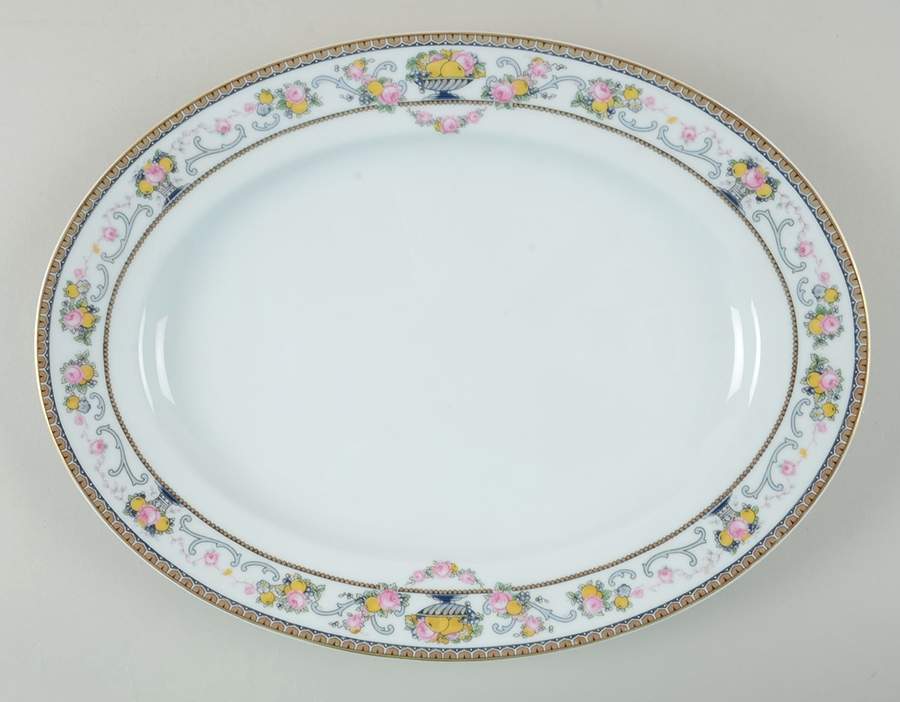 Della Robbia 14" Oval Serving Platter by Rosenthal - Continental-1