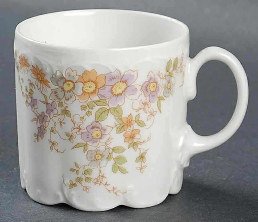Desiree (Classic Rose Collection, Rim) Flat Demitasse Cup by Rosenthal - Continental-1