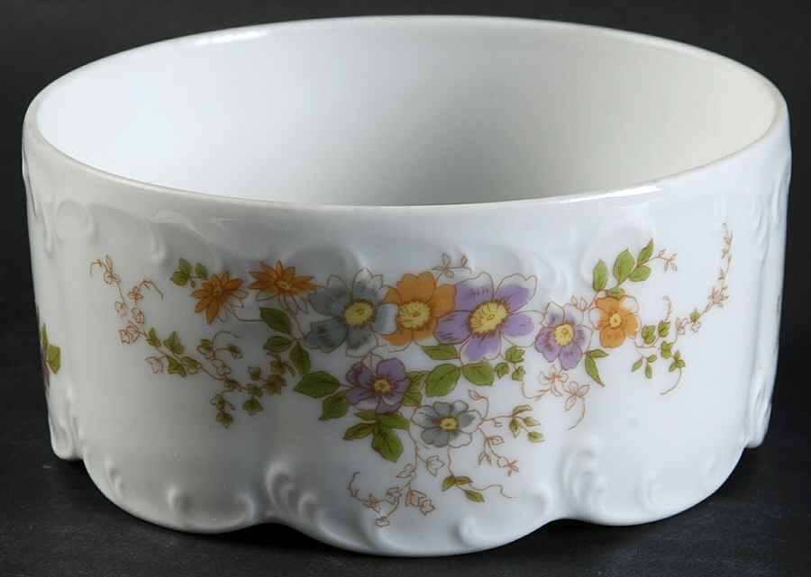 Desiree (Classic Rose Collection, Rim) Fruit/Dessert (Sauce) Bowl by Rosenthal - Continental-1