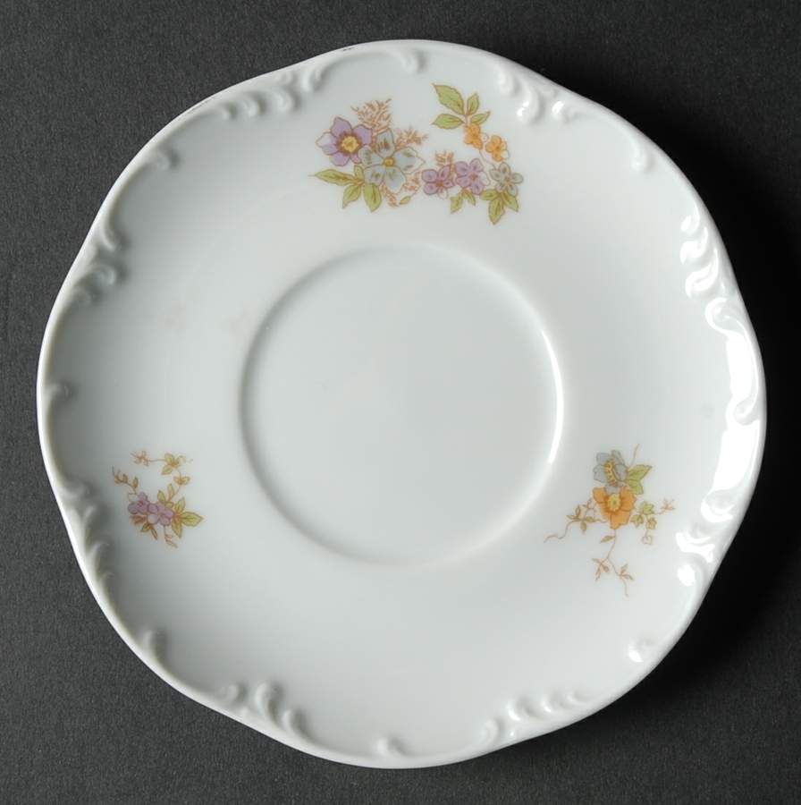 Desiree (Classic Rose Collection, Rim) Saucer for Demitasse Cup by Rosenthal - Continental-1