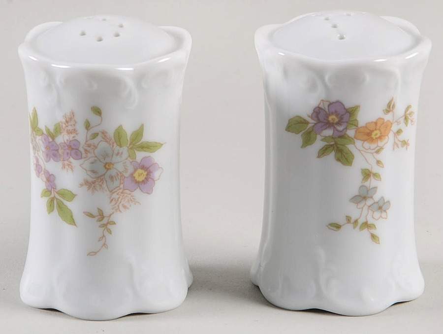Desiree (Classic Rose Collection, Rim) Salt & Pepper Set by Rosenthal - Continental-1
