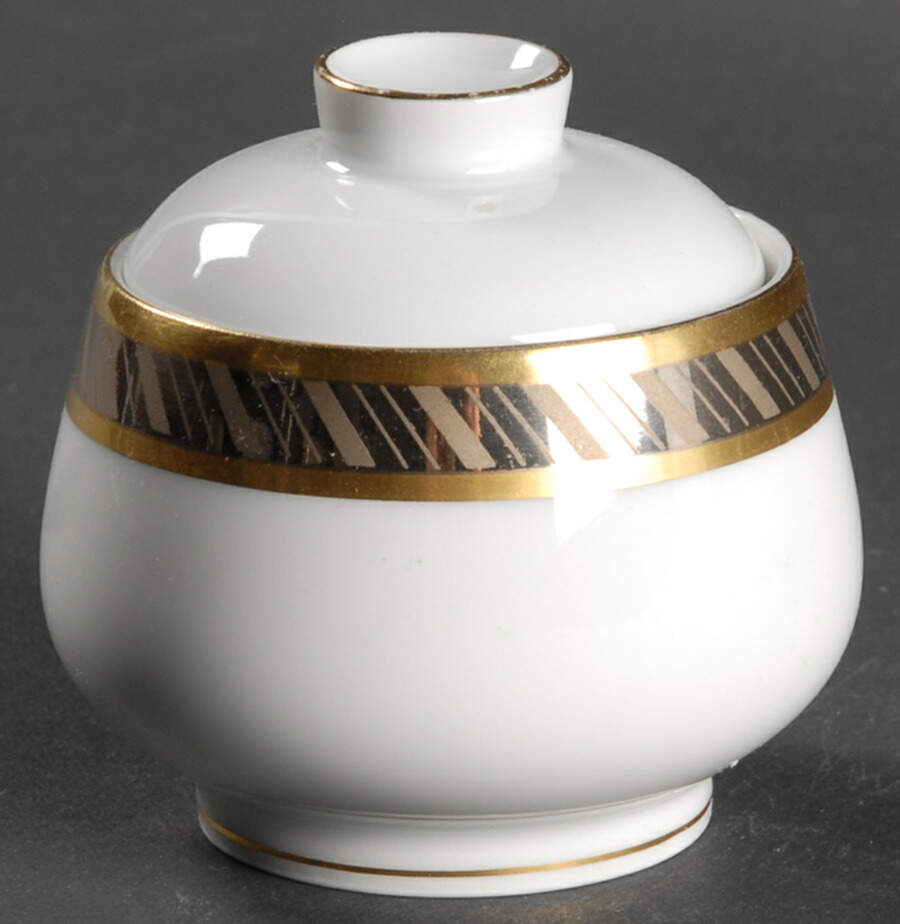 Desiree (Coupe Shape) Mini Sugar Bowl & Lid by Rosenthal - Continental-1