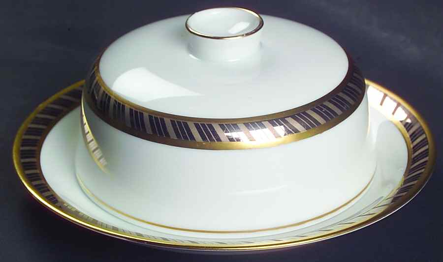 Desiree (Coupe Shape) Round Covered Butter by Rosenthal - Continental-1
