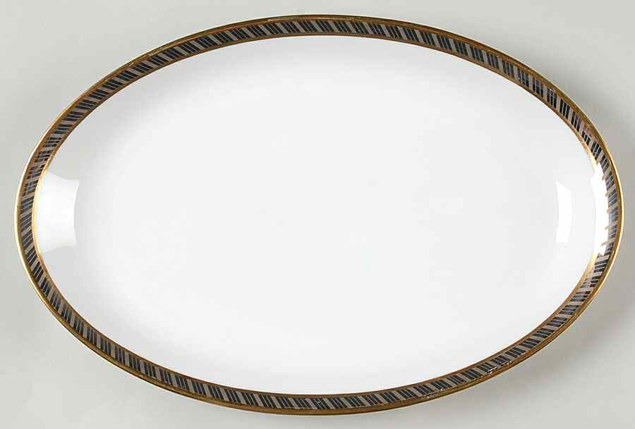 Desiree (Coupe Shape) 13" Oval Serving Platter by Rosenthal - Continental-1