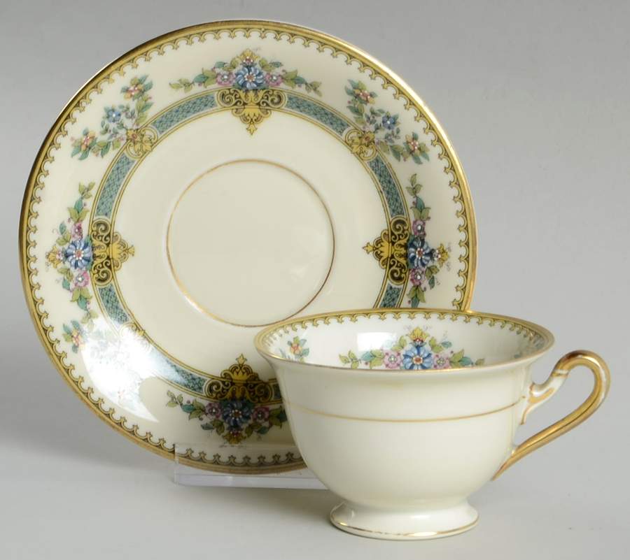 Devonshire Footed Demitasse Cup & Saucer Set by Rosenthal - Continental-1