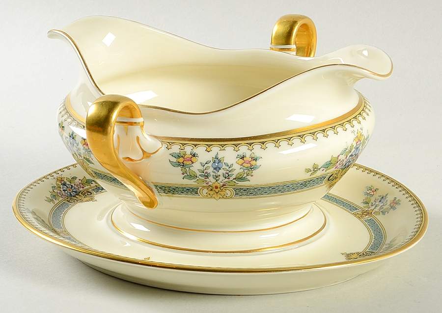 Devonshire Gravy Boat with Attached Underplate by Rosenthal - Continental-1