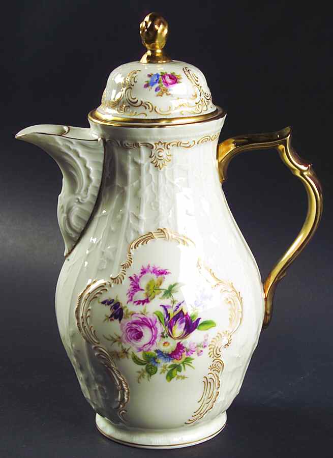 Diplomat (Center Gold) Coffee Pot & Lid by Rosenthal - Continental-1