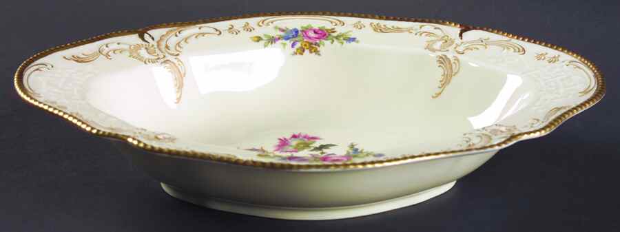 Diplomat (Center Gold) 11" Oval Vegetable Bowl by Rosenthal - Continental-1