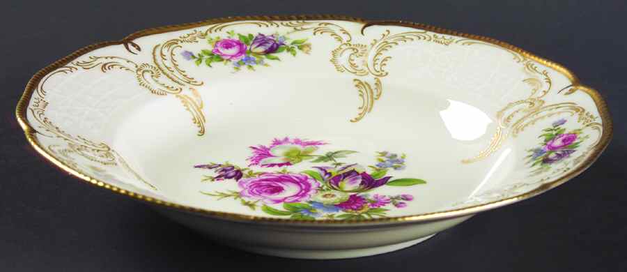 Diplomat (Center Gold) Rim Soup Bowl by Rosenthal - Continental-1